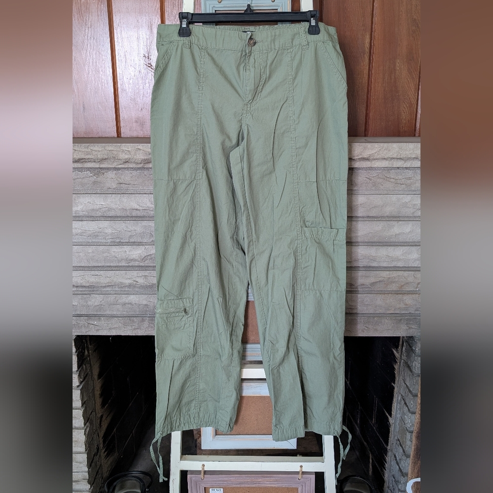 Rewash Lightweight Olive Green Cargo Pants Size 7/28